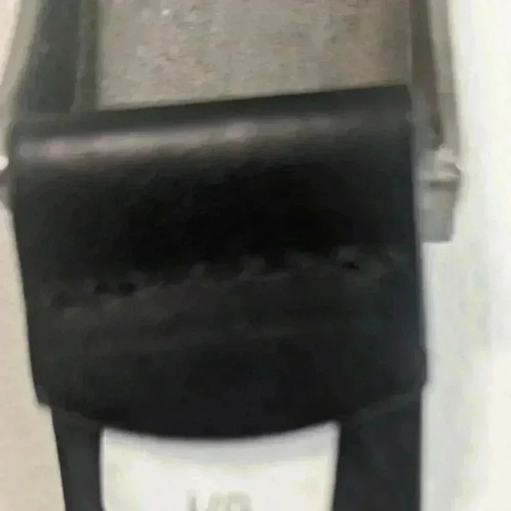 Urban Collection Black Faux Leather Belt with Silver Hardware